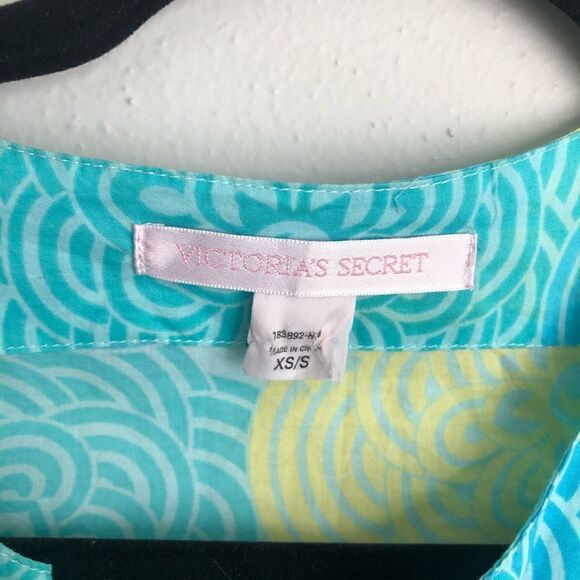 Victoria’s Secret LS Plunge Floral Print Cover Up Dress - Picture 15 of 16